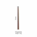 Premium rose gold 304 stainless steel chopsticks with slim minimalist design 23.5cm - Rose Gold Chopsticks