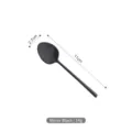 Premium mirror black finish 304 stainless steel coffee stirring spoon with 11cm length - Mirror Black