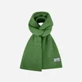 Bufanda de cachemira de punto verde hierba suave para calidez y protección invernal - 174*35 / Verde Turquesa