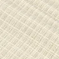 Détail macro de la texture d'un tissu bouclé tweed blanc cassé avec fils métalliques - 米白色(810-3)