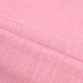 Detailed macro view of pink tweed fabric texture featuring a classic plaid pattern weave - Pink (811-8)