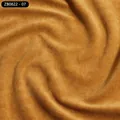 Zachte goudgele fluwelen stof met pluche textuur voor luxe bank- en kussenbekleding - Stijl ZB0822-07