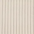 Detailed macro view of soft beige wide-wale corduroy fabric texture for upholstery and DIY - 1 Meter (100x150cm) / Cream