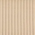 High-quality beige ribbed corduroy fabric material for DIY upholstery and clothing - 1 Meter (100x150cm) / Beige