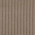 Detailed texture of 4.5 wale corduroy fabric in taupe brown for DIY sewing and upholstery - 1 Meter (100x150cm) / Khaki