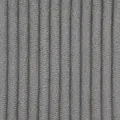 Macro texture detail of grey 4.5 wale corduroy fabric for garments and home upholstery - 1 Meter (100x150cm) / Medium Grey