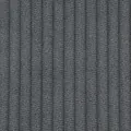 Texture detail of premium dark grey 4.5 wale corduroy fabric for apparel and home DIY projects - 1 Meter (100x150cm) / Charcoal Grey