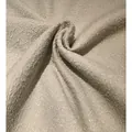 Thickened beige bouclé teddy velvet fabric for sofa and cushions upholstery - 100x150cm / Light Coffee