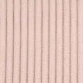 Detailed macro view of soft pink 4.5 wale corduroy fabric for DIY clothing and crafts - 1 Meter (100x150cm) / Light Pink