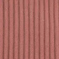 Macro detail of 4.5 wale corduroy fabric in dusty rose for apparel and DIY home decor - 1 Meter (100x150cm) / Deep Pink
