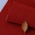 Ανάγλυφο μονόχρωμο σκούρο κόκκινο σενίλ ύφασμα για καλύμματα καναπέδων και μαξιλάρια - Κόκκινο του Κερασιού (813-16)