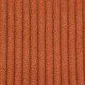 4.5 wale corduroy fabric in rust orange with soft ribbed texture for DIY sewing projects - 1 Meter (100x150cm) / Caramel Orange
