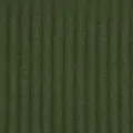Macro texture of olive green corduroy fabric with vertical ribs for DIY sewing. - 1 Meter (100x150cm) / Dark Green