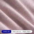 Detail von rosa strukturiertem Leinenstoff, 240 g/m² Gewicht, 148 cm Breite für Polster - SY601 Stoff-9 (Rosa)