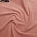 Zachte koraalroze fluwelen stof textuur voor kussens en bankbekleding met gladde afwerking - Stijl ZB0822-37