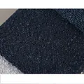 Dark blue bouclé fabric variant, thick textured sherpa material for sofa cushions and pillows. - Boucle Fabric (212088-14)
