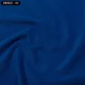 Zachte diepblauwe fluwelen stofstaal voor kussens speelgoed en bekleding van meubels - Lamswol Stof (ZB0822-43)