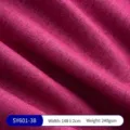 Hochwertiger magentafarbener Leinenstoff für Heimtextilien und Polsterung, 240 g/m² - SY601 Stoff-38 (ai-Magenta)