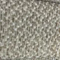 Primer plano macro que muestra la textura gruesa de la tela de lino beige para sofá. - Color Avena (ZB0190-2)