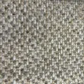 Primer plano macro detallado de la textura de tela de tapicería de mezcla de lino grueso - Gris Vigoré (ZB0190-4)