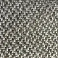 Detalle macro de alta calidad de la tela de lino tejido grueso para la tapicería - Gris Claro (ZB0190-6)