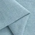 Tissu en lin tissé épais bleu clair de qualité supérieure pour housses de coussin et canapés - 1m x 1.48m / Bleu clair