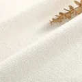 Gedetailleerde textuur van dikke crème chenille stof voor duurzame bankhoezen - Broken Wit