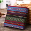 Handmade ethnic style woven decorative fabric with colorful tribal patterns in variant 13 - Pattern 13# (Thickened Style) / 1m