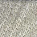 Textura macro de tela de tapicería gruesa de poliéster y lino tejida en beige neutro - Tejido de Esterilla Beis (ZB0190-18)