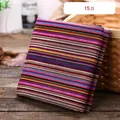 Style 15 vibrant ethnic striped handmade decorative fabric for sofas and tablecloths - Pattern 15# (Thickened Style) / 1m