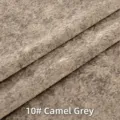 Tessuto per mobili in velluto fiocco di neve in colore 10# grigio cammello per divani - Grigio Cammello (WX1833-10)