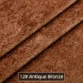 Tessuto per tappezzeria in velluto fiocco di neve di qualità in 12# bronzo antico - Bronzo (WX1833-12)