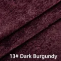 Primo piano del tessuto di velluto di neve Bawang rosso giuggiola numero tredici con texture - Rosso Giuggiola (WX1833-13)