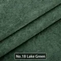 Tessuto velluto fiocco di neve verde lago 18# per fodere divani e cuscini di lusso - Verde Lago (WX1833-18)