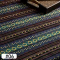 Bohemian ethnic style woven fabric featuring striped diamond patterns, variant #06 SKU - Pattern #06 (Ordinary Style) / 1 Meter