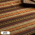 Ethnic style woven fabric pattern #11 for sofa upholstery and boho tablecloth decoration - Pattern #11 (Ordinary Style) / 1 Meter