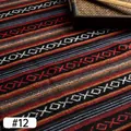 Handmade ethnic style woven decorative fabric in pattern #12 for sofa and tablecloth - Pattern #12 (Ordinary Style) / 1 Meter