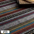 Ethnic style striped handmade decorative fabric in variant pattern number 13 - Pattern #13 (Ordinary Style) / 1 Meter