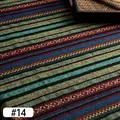 Ethnic style woven fabric with colorful striped geometric patterns, variant number 14 - Pattern #14 (Ordinary Style) / 1 Meter