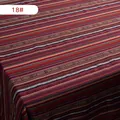 Premium handmade ethnic style striped fabric for sofa and tablecloth, variant 18 - Thickened Style (#18) / 1m / Colorful