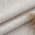 High-quality thickened coarse grain chenille fabric in light beige for cushions and sofas - Chestnut Cream