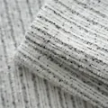 Premium thickened chenille sofa fabric with mountain-river pattern loop velvet texture - 2608-6黑白素织