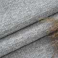 Premium grey thickened coarse chenille fabric for sofa cushions and pillow covers - Light Gray