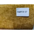 Muestra de tela de chenilla amarillo dorado texturizada para fundas de sofá - Estilo Amarillo Jengibre (Hs8918-07)