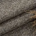 High-quality thick coarse-grain Chenille fabric for sofa cushions in brownish gray - Coffee