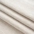 Detaillierte Makrotextur aus festem, beige gewebtem Chenille-Stoff für Kissen und Polster - Standard / Hellbeige (F8583-2)