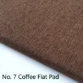 No. 7 coffee brown thickened coarse linen fabric for upholstery and cushions - Coffee