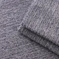 Thick gray chenille fabric with textured mountain pattern for upholstery and sofa covers - 2608-16灰雾岩纹