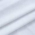Thick white 8-wale corduroy fabric for DIY clothing and upholstery - Standard / White