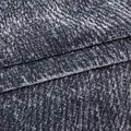 Premium dark blue sparkly chenille sofa fabric with thick jacquard weave texture - Wholesale Price (Over 1000 Meters) / Dark Blue (No. 9)